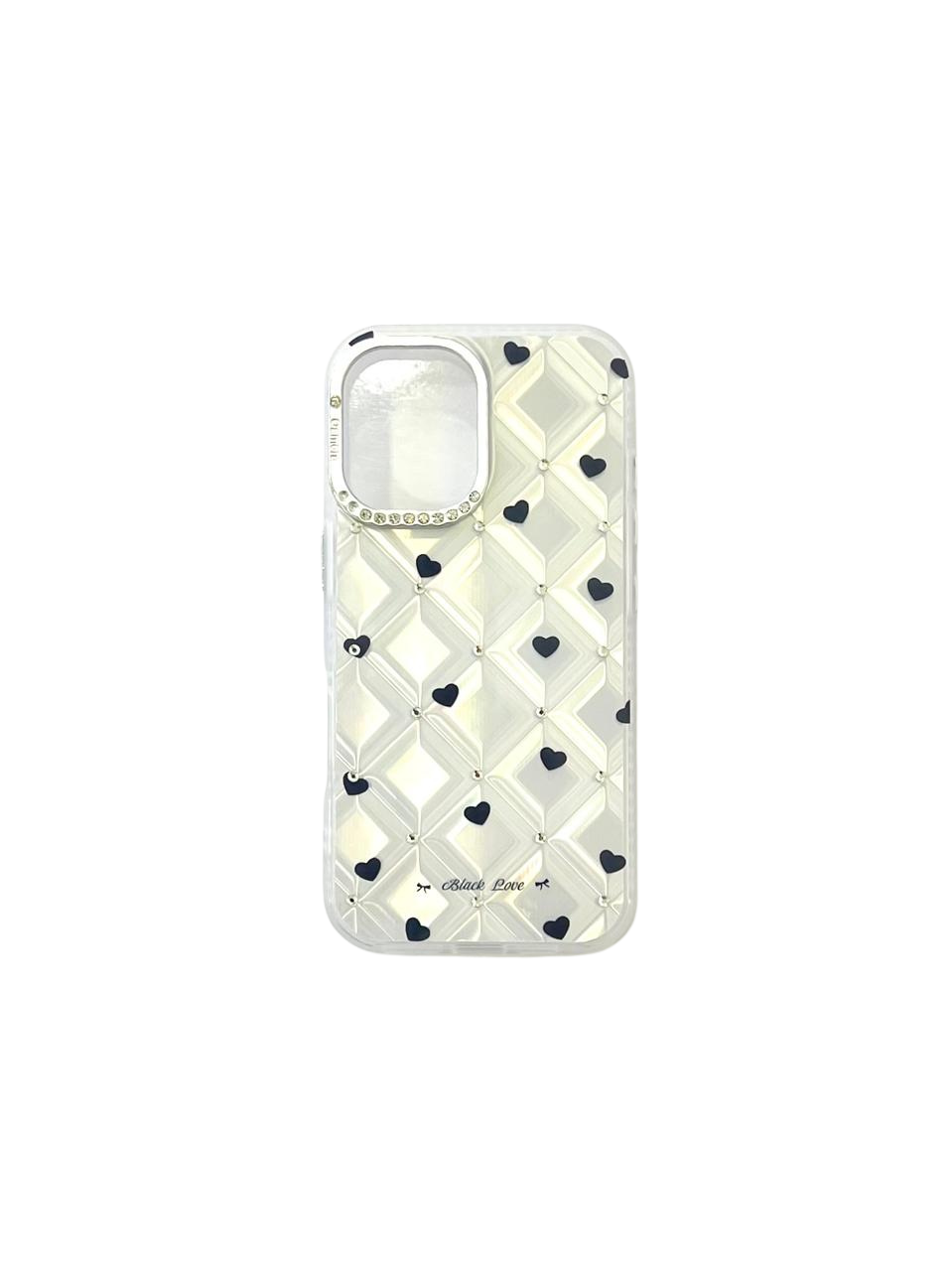 Black Hearts iPhone 16