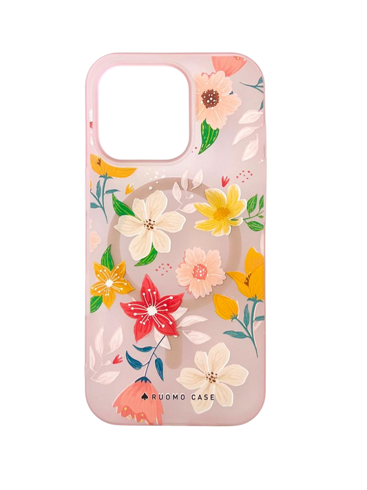 Floral Cases With Mag Safe